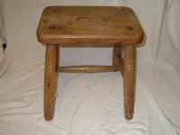 Rustic farmhouse milking stool